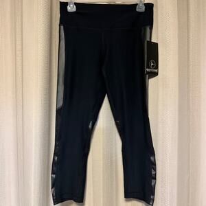 90 Degree By Reflex Cropped Leather Leggings